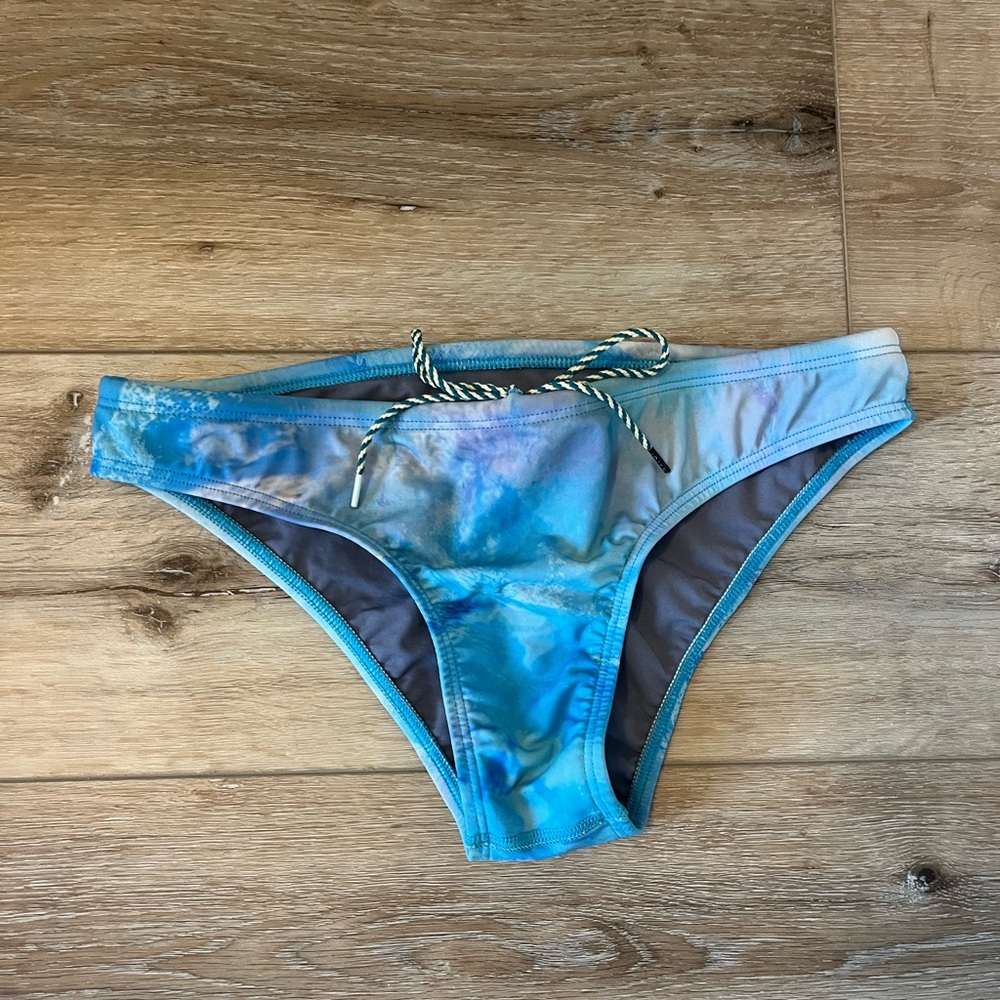 Jolyn Clothing Blue Bikini Bottom